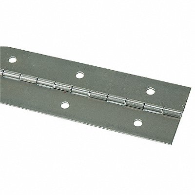 GRAINGER 4PB12 Continuous Hinge Natural 6 ft L 2 in W