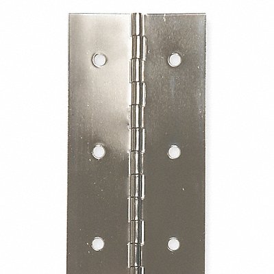 GRAINGER 4PB32 Continuous Hinge Natural 6 ft L 3 in W