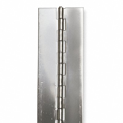 GRAINGER 4PB40 Continuous Hinge Natural 6 ft L 2 in W