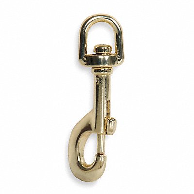 GRAINGER 4PB87 Round Eye Swivel Snap 1/2