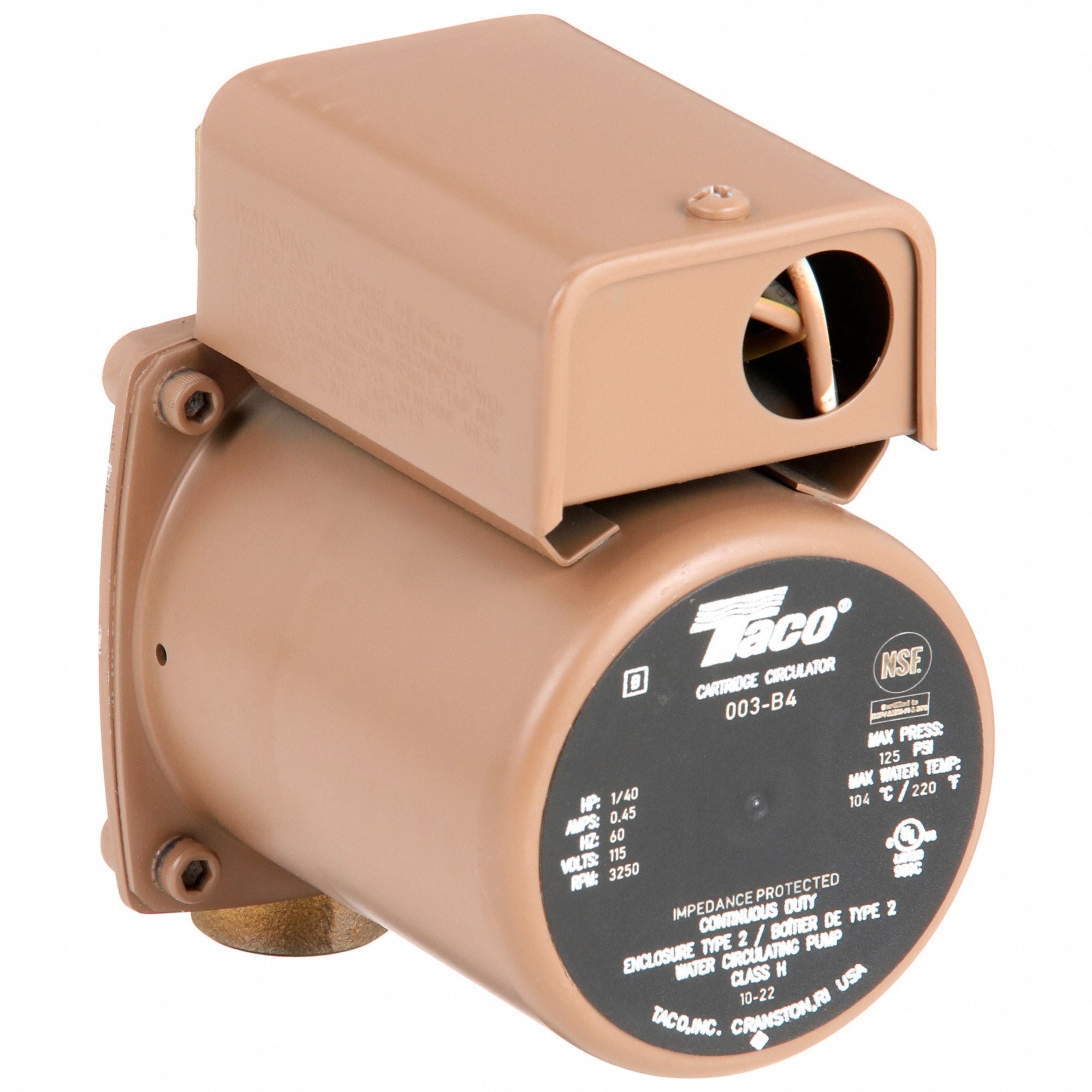 TACO 003B4 Potable Circulating Pump