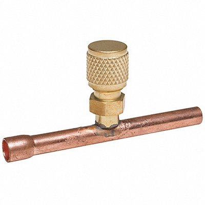 GRAINGER 4PDH5 1/4 Access Valve Union Tee PK2