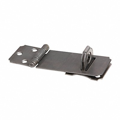 GRAINGER 4PE35 Fixed Staple Hasp Natural 4 1/2 L