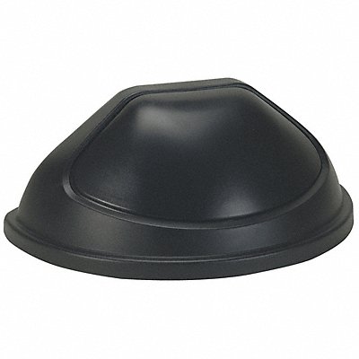 GRAINGER 4PGR5 Garbage Can Top Dome Swing Closure Black