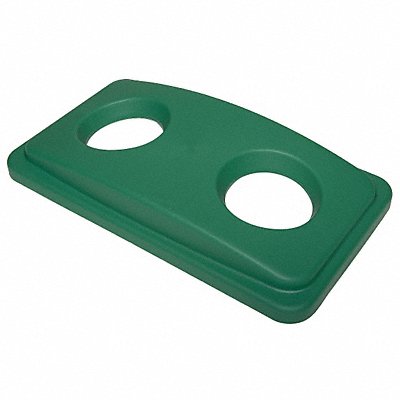 TOUGH GUY 4PGU4 Recycling Top Plastic Green