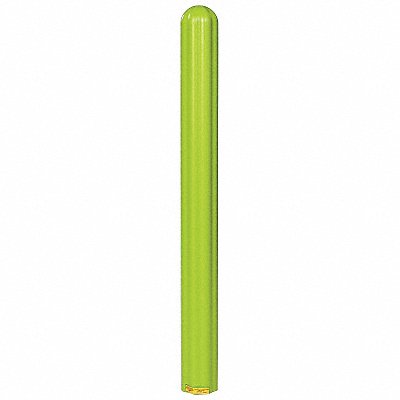 GRAINGER 1738LM F0487 Bollard Cover Lime Green 10 in Dia