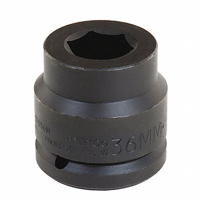 PROTO J15070M Impact Socket Steel Black Oxide 70 mm
