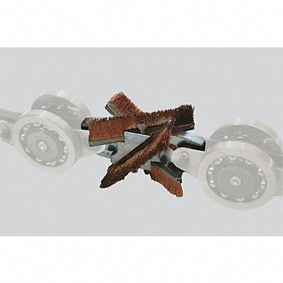 RICHARDS-WILCOX 203502872 Track Cleaner Brush Assembly