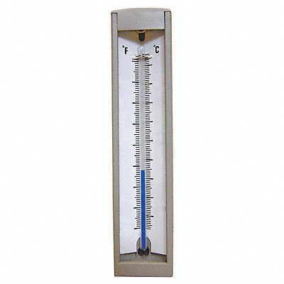 GRAINGER 4PRU9 Compact Thermometer 50 to 400 F Back