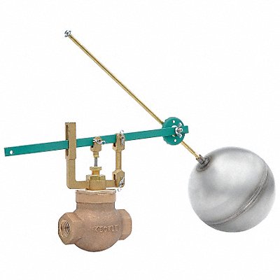 KECKLEY 1227SGBB Float Valve Assembly Double Size 1/2 In.