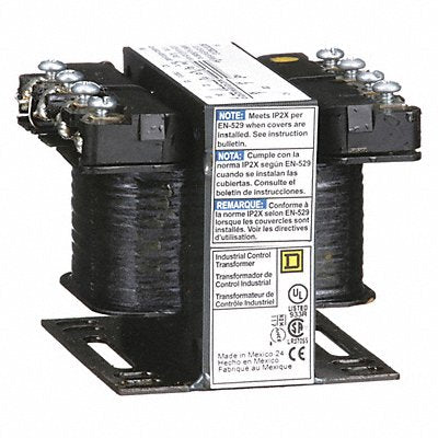 SQUARE D 9070T50D13 Control Transformer 50VA 12/24VAC