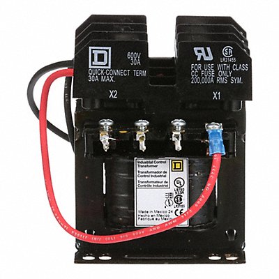 SQUARE D 9070T50D3 Control Transformer 50VA 208VAC