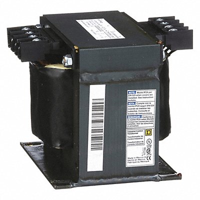 SQUARE D 9070T750D1 Control Transformer 750VA 4.43 in H