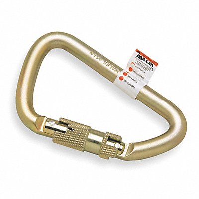 HONEYWELL MILLER 17D1 Carabiner Offset-D Gold