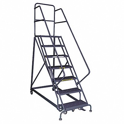 TRI-ARC KDHS106242 Rollng Ladder Unassembled Handrail Platform 60 In H