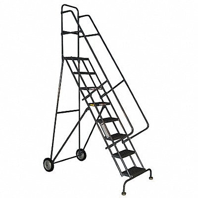 TRI-ARC KDRF109162 Rollng Ladder Unassembled Handrail Platform 90 In H