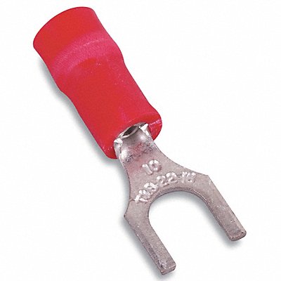 STA-KON 18RA8F Fork Terminal Tin Copper Red PK100