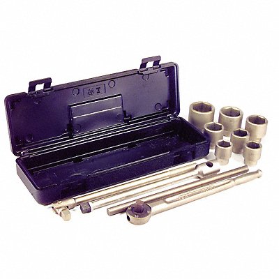 AMPCO W291M Socket Wrench St Cpr Plated 6Pt 36 - 60 mm