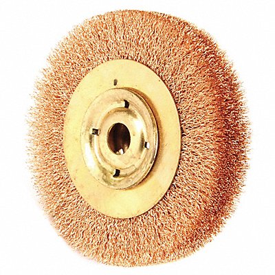 AMPCO WB44B Crimped Wire Wheel Brush 6 in 1 in W