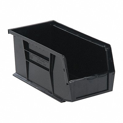 QUANTUM STORAGE SYSTEMS QUS230CO ESD Conductive Bin Black PP 5 in