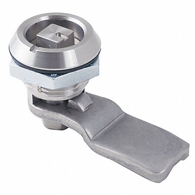 GRAINGER 4RRF4 Cam Latch Keyed Polished Chrome