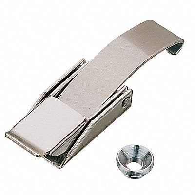 GRAINGER 4RRL2 Draw Latch Nonlocking Zinc Plated
