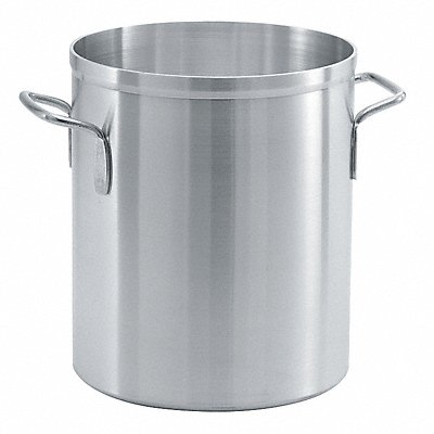 VOLLRATH 67532 Stock Pot 13 in Dia Aluminum