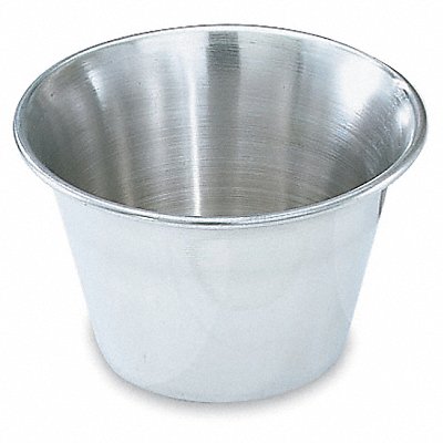 VOLLRATH 46713 Sauce Cup 3 oz Cap. Silver