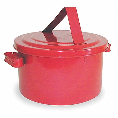 EAGLE B608 Bench Can 2 galGalvanised Steel Red