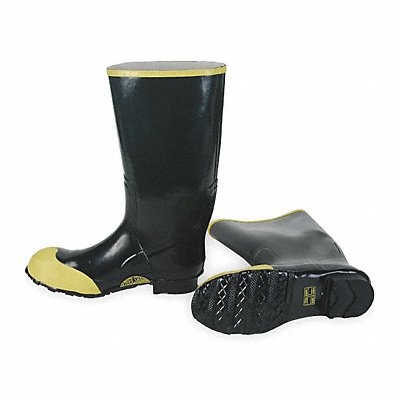 TALON TRAX 4T279 D0325 Rubber Boot Men s 7 Knee Black PR