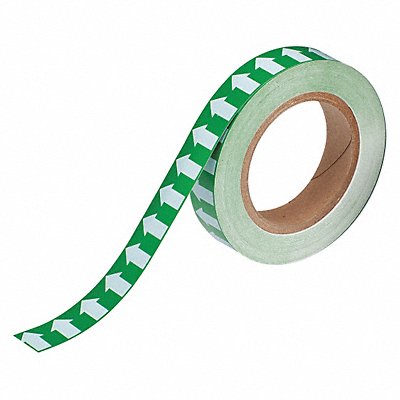 BRADY 91425 D3612 Pipe Marking Tape Grn 1in W 90ft Roll L