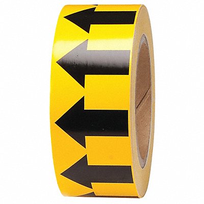 BRADY 91420 D3613 Pipe Marking Tape Yllw 2in W 90ft Roll L