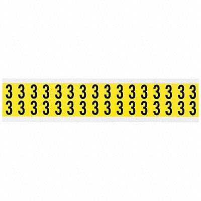 BRADY 34203 D4796 Carded Numbers and Letters 3