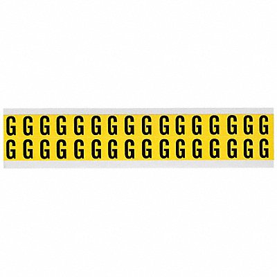BRADY 3420G D4797 Letter Identification Card G PK32