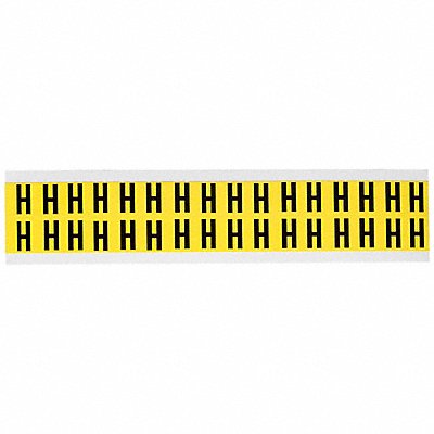 BRADY 3420H D4797 Letter Identification Card H PK32