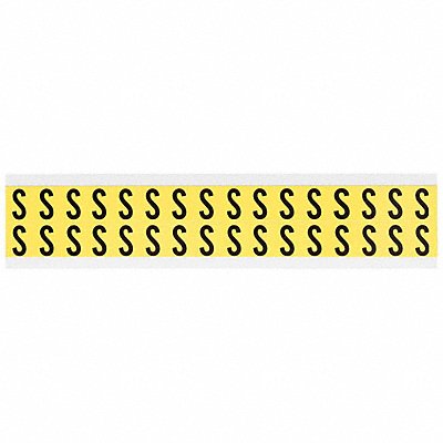 BRADY 3420S D4797 Letter Identification Card S PK32