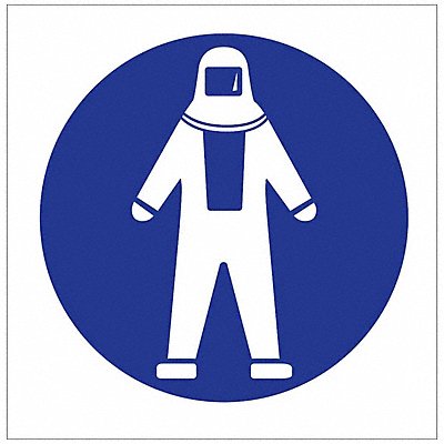 BRADY 58565 RTK Pictogram Label 3/4 in H PK36