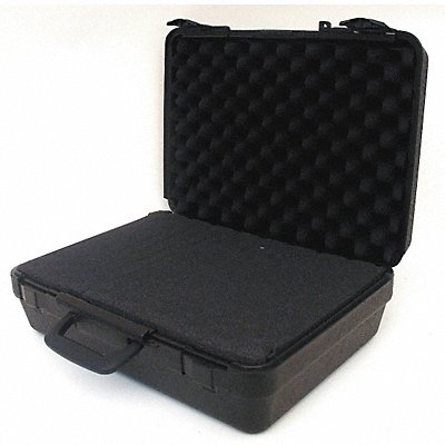 PLATT 612 Protective Case 3 3/4 in PdLk (2) Latches Blk