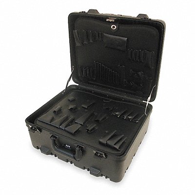 PLATT 359TSGSH Protective Case 5 in TSA Combo Lock Keyed Blk