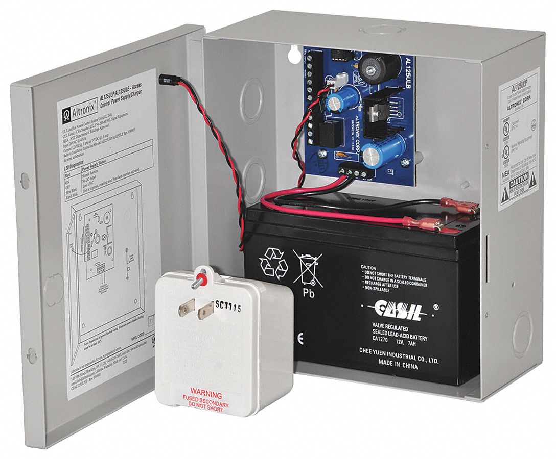 ALTRONIX AL125ULP Power Supply/Charger Fire Disconnect