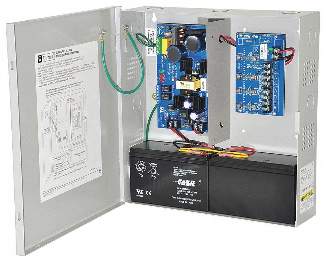 ALTRONIX AL400ULPD4 Power Supply 4 Fuse 12Dc/3.5A Or 24Dc/3A
