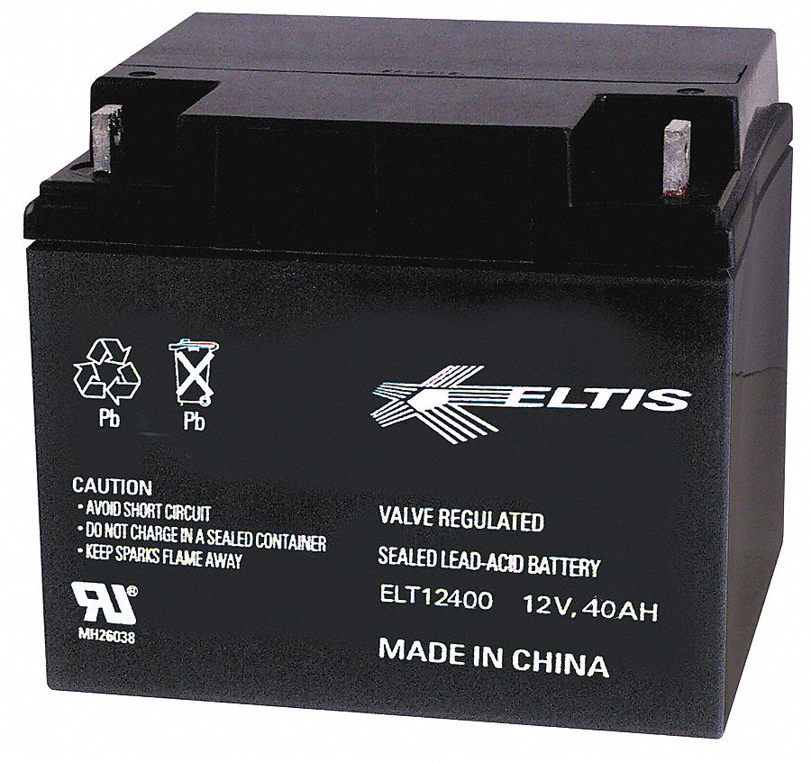 ALTRONIX BT1240 Lead Acid Battery- 12VDC/40Ah