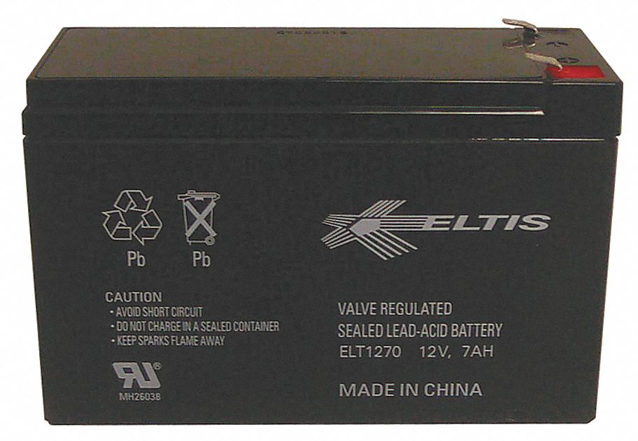 ALTRONIX BT126 Lead Acid Battery- 12VDC/7Ah