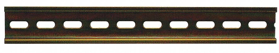 ALTRONIX D10 Din Rail Bracket 1 to 10 Aluminum 10 In