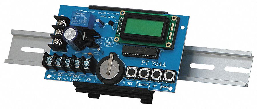 ALTRONIX DPT724A Din Rail Mount Annual Timer 12/24V Ac/Dc