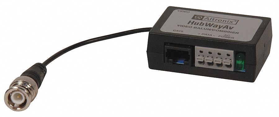 ALTRONIX HUBWAYAV Video Balun/Combiner For 24Vac Cameras