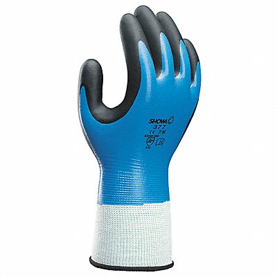 SHOWA 377XXL10V VF Coated Gloves Knit 2XL 4THG3 PR