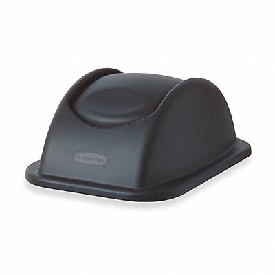 RUBBERMAID COMMERCIAL PRODUCTS FG306600BLA Garbage Can Top Dome Swing Closure Black