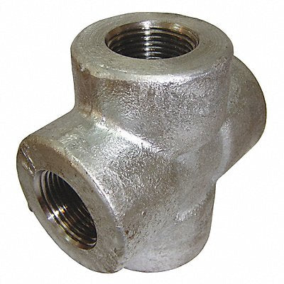 GRAINGER 4TJJ4 Cross Forged Steel 1 1/4 in Female NPT