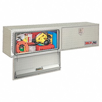 CRESCENT JOBOX 572000 Topside Truck Box Aluminum 17x72x15